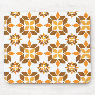 Tapis De Souris belle fleur brune pétale motif