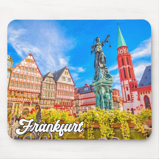 Tapis De Souris Belle Francfort, Allemagne (Devant)