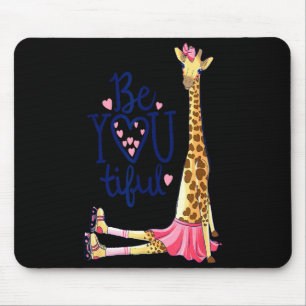 Tapis De Souris Belle Girafe _ Inspirez Soyez Vous Girafe Animal