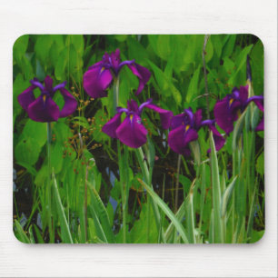 Tapis De Souris Belle Iris Violet
