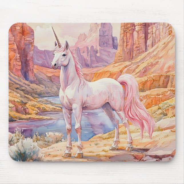 Tapis De Souris Belle licorne (Devant)