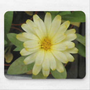Tapis De Souris Belle Marigold Jaune Mousepad