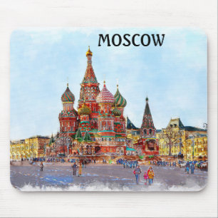 Tapis De Souris Belle Moscou