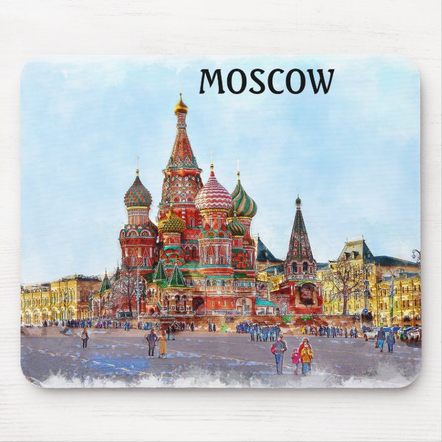 Tapis De Souris Belle Moscou (Devant)