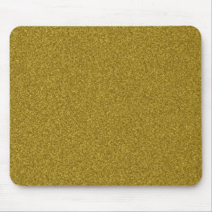 Tapis De Souris Belle parties scintillant fashinable en or jaune c