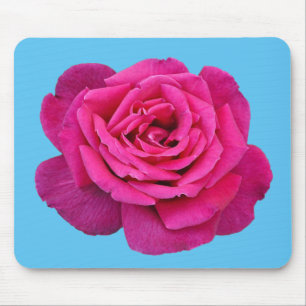 Tapis De Souris Belle rose rose
