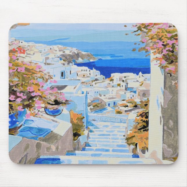 Tapis De Souris belle souris Grèce (Devant)