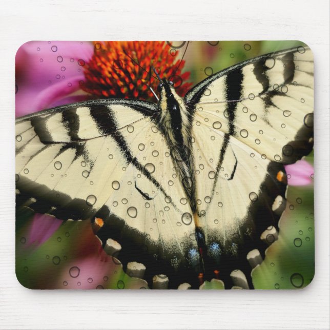 Tapis De Souris Belle souris papillon (Devant)