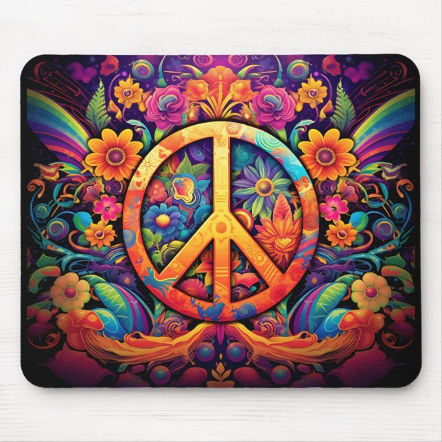 Tapis De Souris Belle Souris Peace (Devant)