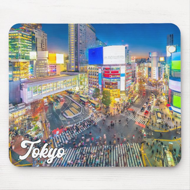 Tapis De Souris Belle Tokyo, Japon (Devant)