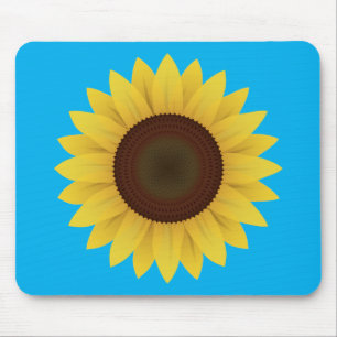 Tapis De Souris Belle tournesol d'été