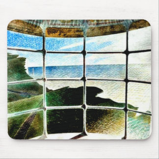 Tapis De Souris Belle Tout Phare Tête De Plage,
