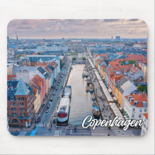 Tapis De Souris Belle Ville De Copenhague, Danemark