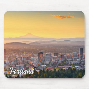 Tapis De Souris Belle Ville De Portland, Oregon