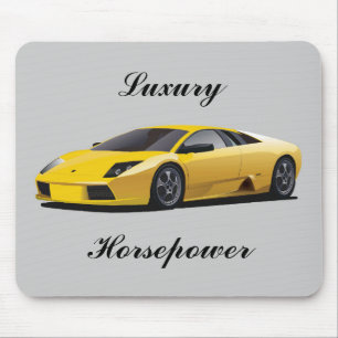 Tapis De Souris Belle voiture de sport de luxe Mouse Mat