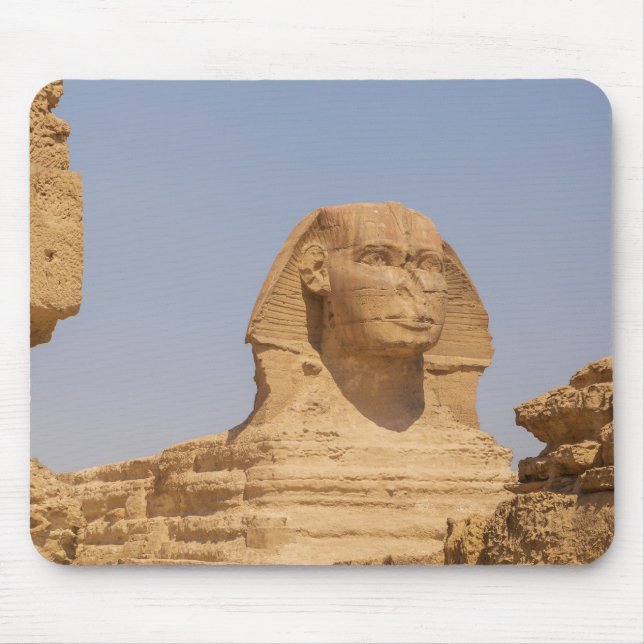 Tapis De Souris Belle vue de l'ancien grand Sphinx en Egypte (Devant)
