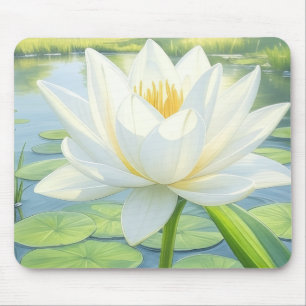 Tapis De Souris Belles Fleurs Lily