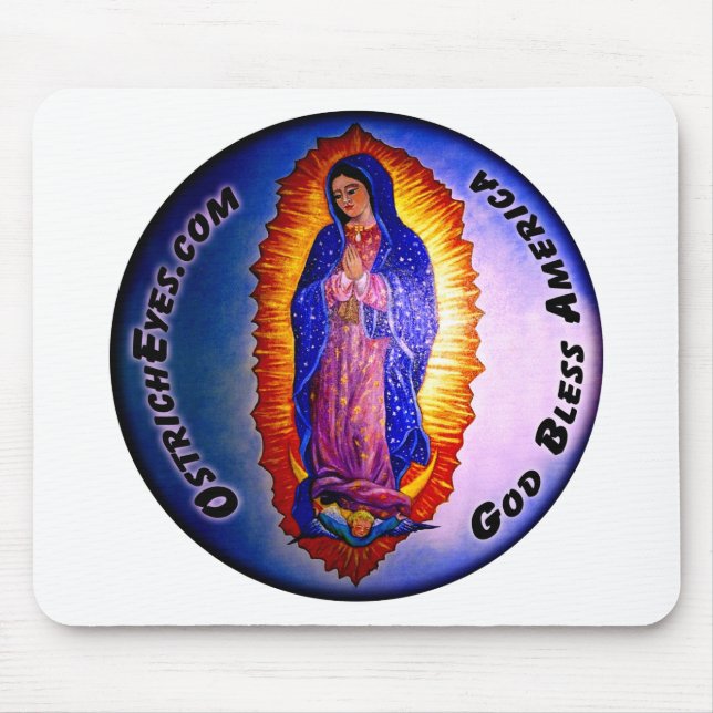 Tapis De Souris Bénédiction de Madame Guadalupe (Devant)