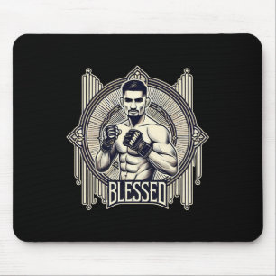 Tapis De Souris Béni Mixed martial art Bjj Kickboxing Muay Thai Bo