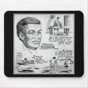 Tapis De Souris Benjamin Banneker : Black Scientist & Revolutionar