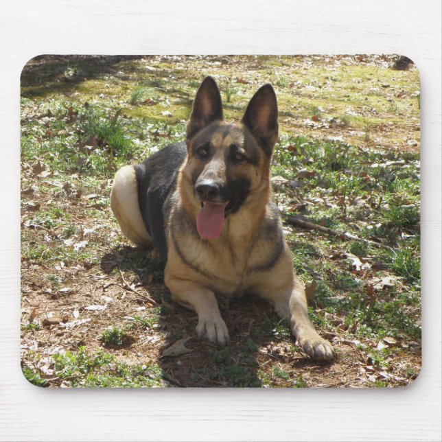 Tapis de souris Berger Allemand (Devant)