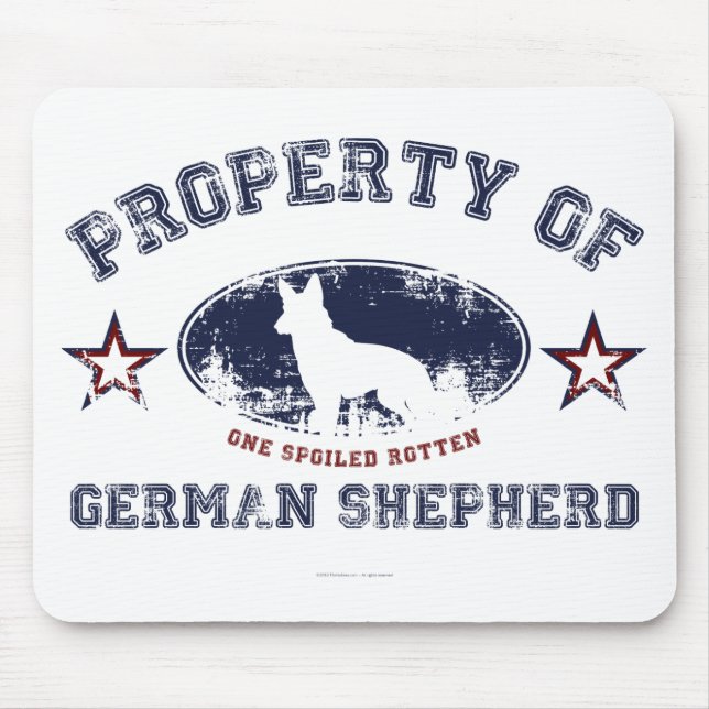 Tapis De Souris Berger allemand (Devant)