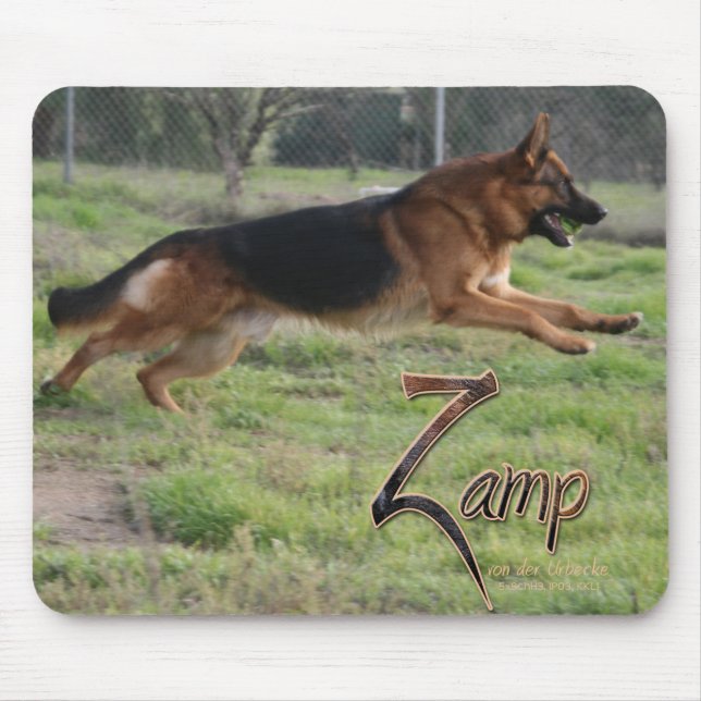 Tapis De Souris Berger allemand de Zamp (Devant)
