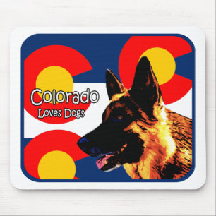 Tapis De Souris Berger allemand du Colorado
