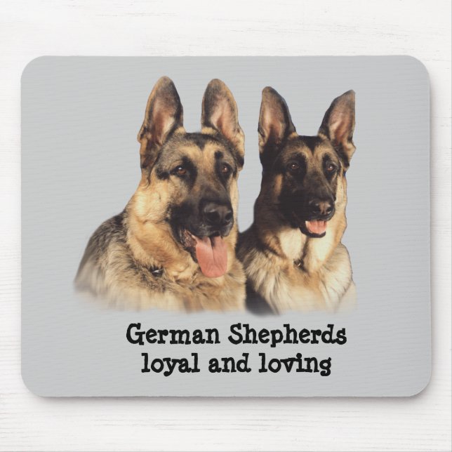Tapis De Souris Berger allemand Mousepad (Devant)