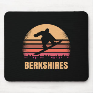 Tapis De Souris Berkshires Machusetts Snowboard Extérieur Mois 80