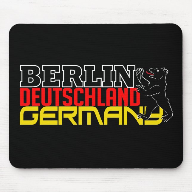 Tapis De Souris BERLIN mousepad (Devant)