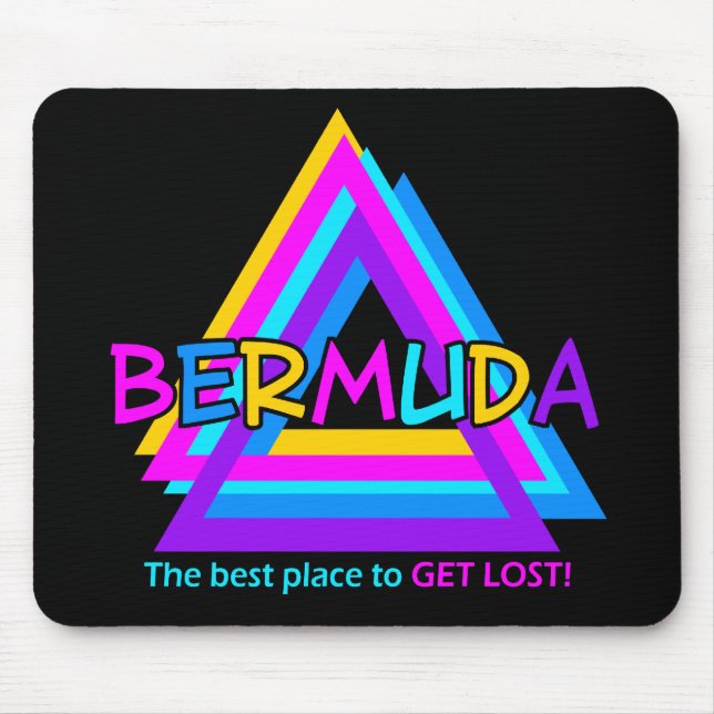 Tapis De Souris BERMUDA TRIANGLE mousepad (Devant)