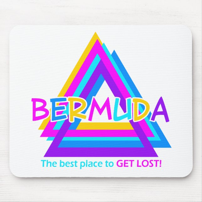 Tapis De Souris BERMUDA TRIANGLE mousepad (Devant)