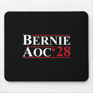 Tapis De Souris Bernie Aoc 2028 Bernie Sanders Alexandria Cortez P