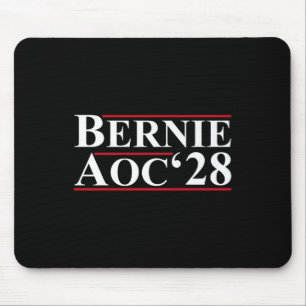 Tapis De Souris Bernie Aoc 2028 Bernie Sanders Alexandria Cortez P