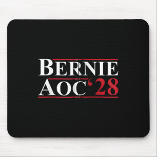 Tapis De Souris Bernie Aoc 2028 Bernie Sanders Alexandria Cortez P