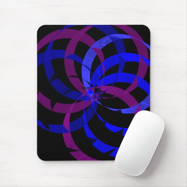 Tapis De Souris Berry Blend Geometric Mouse Pad (Avec souris)