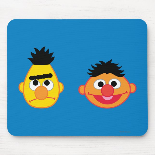 Tapis De Souris Bert & Ernie Emojis (Devant)