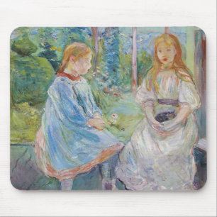 Tapis De Souris Berthe Morisot - Jeunes filles à la fenêtre