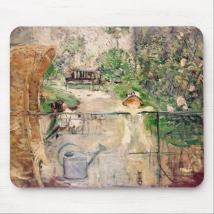 Tapis De Souris Berthe Morisot La Chaise De Panier Mousepad
