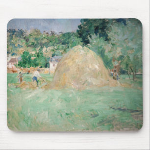 Tapis De Souris Berthe Morisot - Les piles de Haystacks à Bougival