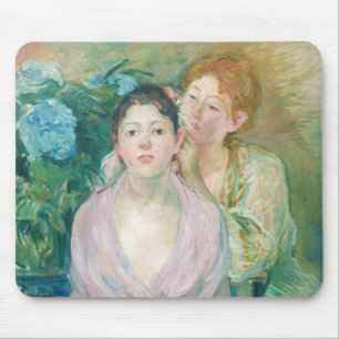 Tapis De Souris Berthe Morisot - L'Hortensia / Les Deux Sœurs