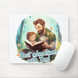 Tapis De Souris Best adventures with Dad
