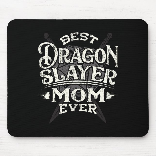 Tapis De Souris Best Mom Ever Funny Mother's Day Rpg Gamer Women  (Devant)