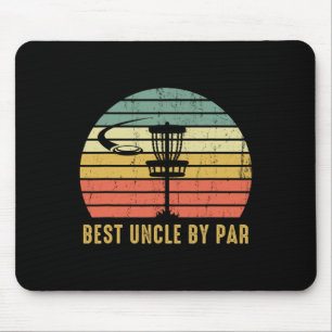 Tapis De Souris Best Uncle By Par Par Funny Disque Golf Cadeau Pou