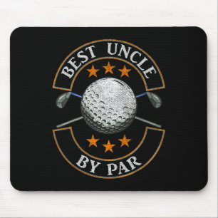 Tapis De Souris Best Uncle By Par Par Golf Lover Sports Fête des p