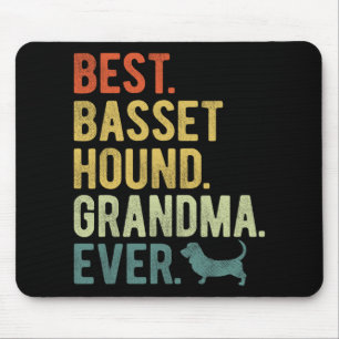 Tapis De Souris Bet Hound Grand-mère toujours Amoureux de les chie