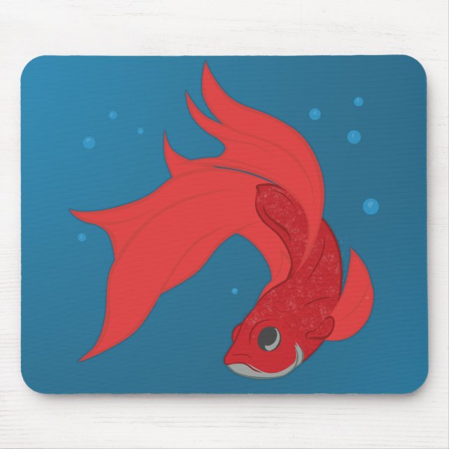 Tapis De Souris Beta Fish (Devant)
