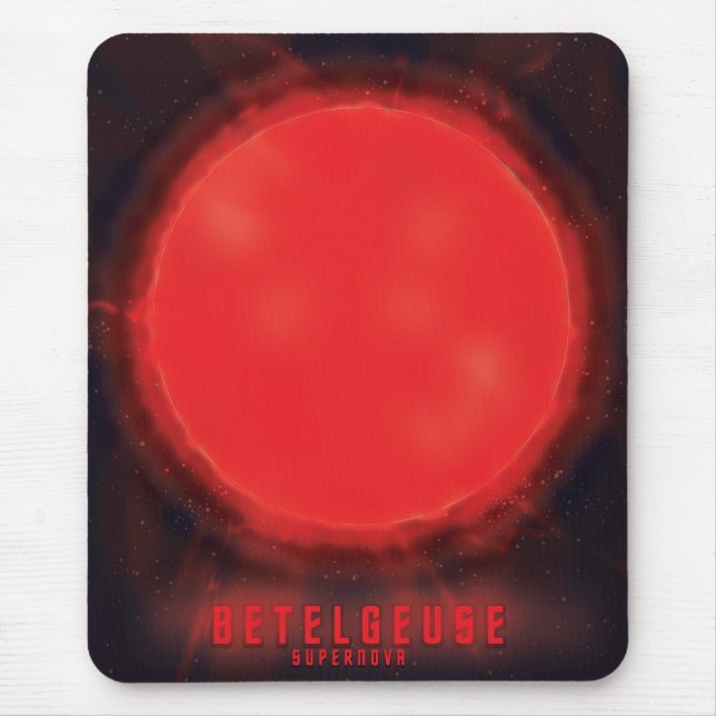 Tapis De Souris betelgeuse supernova Art spatial (Devant)