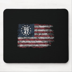 Tapis De Souris Betsy Ross américaine en détresse 86 47 Anti-trump